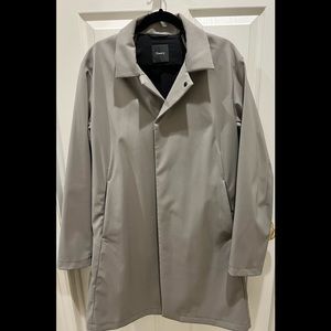 THEORY Mens Trench Coat sz XL